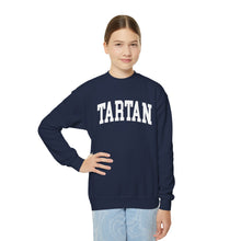 Load image into Gallery viewer, Tartan Youth Crewneck Sweatshirt