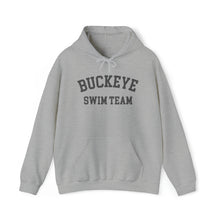 Load image into Gallery viewer, Buckeye Swim Team Arch Unisex Super Soft Hooded Sweatshirt