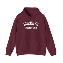 Load image into Gallery viewer, Buckeye Swim Team Arch Unisex Super Soft Hooded Sweatshirt
