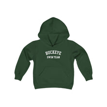 Load image into Gallery viewer, Buckeye Swim Team Arch Kids Super Soft Hooded Sweatshirt