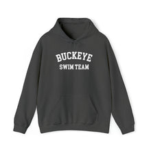 Load image into Gallery viewer, Buckeye Swim Team Arch Unisex Super Soft Hooded Sweatshirt