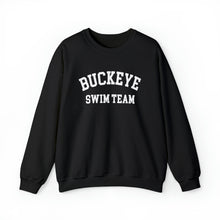 Load image into Gallery viewer, Buckeye Swim Team Arch Unisex Super Soft Crewneck Sweatshirt