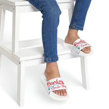 Load image into Gallery viewer, Buckeye Swim Team Youth PU Slide Sandals