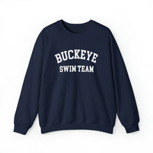 Load image into Gallery viewer, Buckeye Swim Team Arch Unisex Super Soft Crewneck Sweatshirt