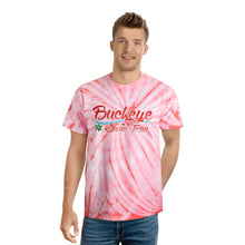 Load image into Gallery viewer, Buckeye Swim Team Adult Tie-Dye Tee, Cyclone