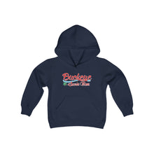 Load image into Gallery viewer, Buckeye Swimming Kids Super Soft Hooded Sweatshirt