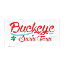 Load image into Gallery viewer, Buckeye Swim Team Beach Towel