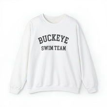 Load image into Gallery viewer, Buckeye Swim Team Arch Unisex Super Soft Crewneck Sweatshirt