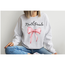 Load image into Gallery viewer, NDA Adult Bow Super Soft Crewneck Sweatshirt