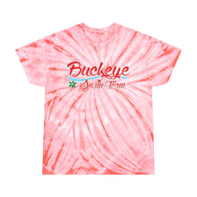 Load image into Gallery viewer, Buckeye Swim Team Adult Tie-Dye Tee, Cyclone