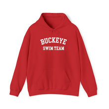 Load image into Gallery viewer, Buckeye Swim Team Arch Unisex Super Soft Hooded Sweatshirt