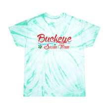Load image into Gallery viewer, Buckeye Swim Team Adult Tie-Dye Tee, Cyclone