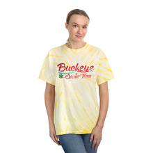 Load image into Gallery viewer, Buckeye Swim Team Adult Tie-Dye Tee, Cyclone