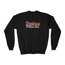 Load image into Gallery viewer, Buckeye Swim Team Youth Crewneck Sweatshirt