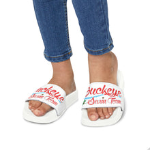 Load image into Gallery viewer, Buckeye Swim Team Youth PU Slide Sandals