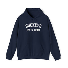 Load image into Gallery viewer, Buckeye Swim Team Arch Unisex Super Soft Hooded Sweatshirt