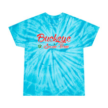 Load image into Gallery viewer, Buckeye Swim Team Adult Tie-Dye Tee, Cyclone