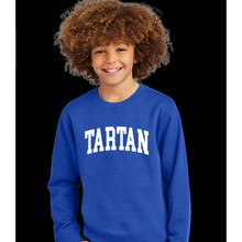 Load image into Gallery viewer, Tartan Youth Crewneck Sweatshirt