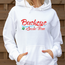 Load image into Gallery viewer, Buckeye Swim Team Unisex Super Soft Hooded Sweatshirt
