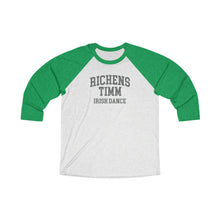 Load image into Gallery viewer, RT Adult Tri-Blend 3\4 Raglan Tee