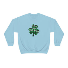Load image into Gallery viewer, RT Plaid Shamrock Adult Super Soft Crewneck Sweatshirt