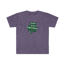 Load image into Gallery viewer, RT Plaid Shamrock Adult Softstyle T-Shirt
