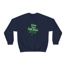 Load image into Gallery viewer, RT Plaid Shamrock Adult Super Soft Crewneck Sweatshirt
