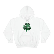 Load image into Gallery viewer, RT Plaid Shamrock Adult Super Soft Hooded Sweatshirt