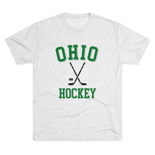 Load image into Gallery viewer, OU Hockey Tri-Blend Crew Tee