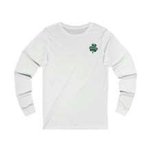 Load image into Gallery viewer, RT Plaid Shamrock Adult Jersey Long Sleeve Tee