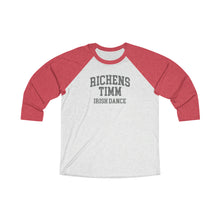 Load image into Gallery viewer, RT Adult Tri-Blend 3\4 Raglan Tee