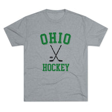 Load image into Gallery viewer, OU Hockey Tri-Blend Crew Tee
