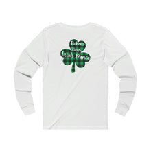 Load image into Gallery viewer, RT Plaid Shamrock Adult Jersey Long Sleeve Tee