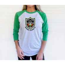 Load image into Gallery viewer, RT Crest Adult Tri-Blend 3\4 Raglan Tee