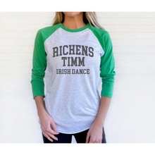 Load image into Gallery viewer, RT Adult Tri-Blend 3\4 Raglan Tee