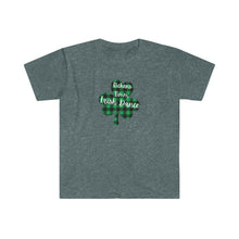 Load image into Gallery viewer, RT Plaid Shamrock Adult Softstyle T-Shirt