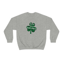 Load image into Gallery viewer, RT Plaid Shamrock Adult Super Soft Crewneck Sweatshirt