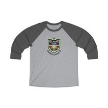 Load image into Gallery viewer, RT Crest Adult Tri-Blend 3\4 Raglan Tee