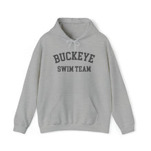 Load image into Gallery viewer, Buckeye Swim Team Arch Unisex Super Soft Hooded Sweatshirt
