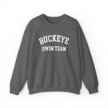 Load image into Gallery viewer, Buckeye Swim Team Arch Unisex Super Soft Crewneck Sweatshirt
