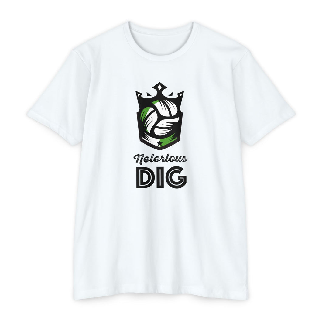 Notorious Dig Unisex CVC Jersey T-shirt