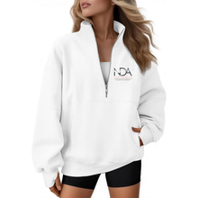 Load image into Gallery viewer, NDA Womens Quarter Zip Oversized Sweatshirts
