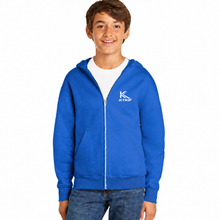 Load image into Gallery viewer, Youth KTKD Zip Up Hoddie
