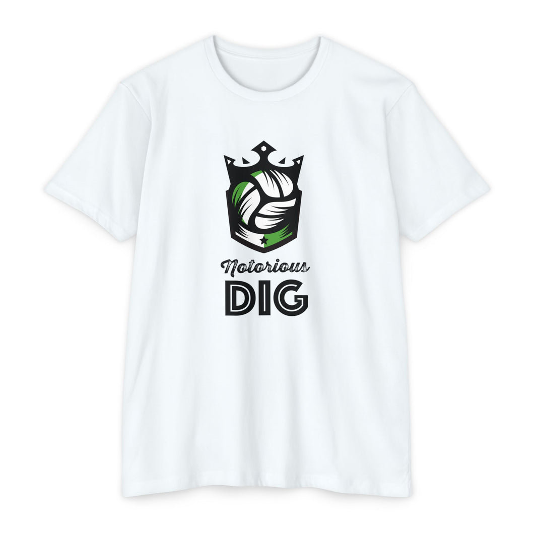 Notorious Dig Unisex CVC Jersey T-shirt