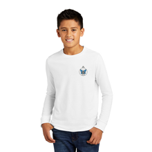 Load image into Gallery viewer, Emma's White Unisex Heavy Blend™ Youth Heavy Cotton™ Long Sleeve T-Shirt
