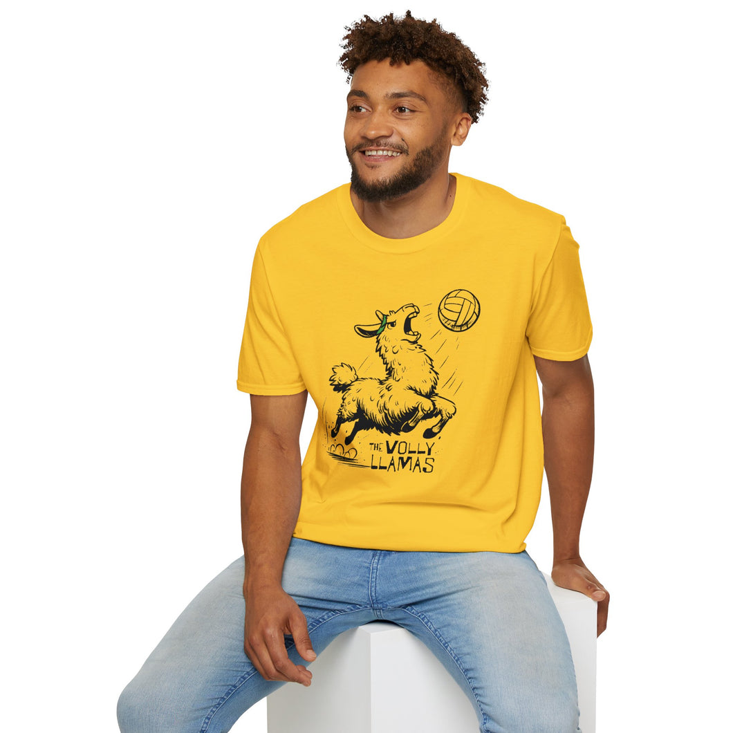 The Volly Llamas Unisex Softstyle T-Shirt