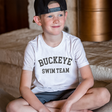 Load image into Gallery viewer, Buckeye Swim Team Arch Kids Tee
