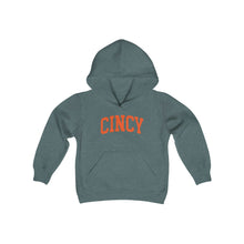 Load image into Gallery viewer, Cincy YOUTH Hooded Sweatshirt
