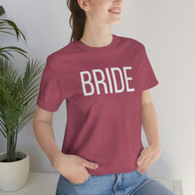 Load image into Gallery viewer, Bride Jersey Short Sleeve Tee
