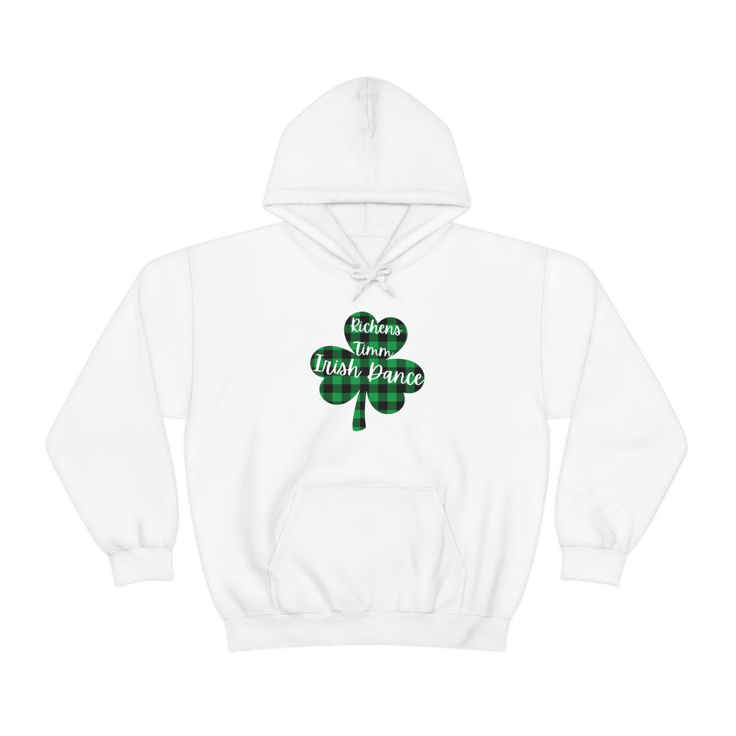 RT Plaid Shamrock Adult Super Soft Hooded Sweatshirt